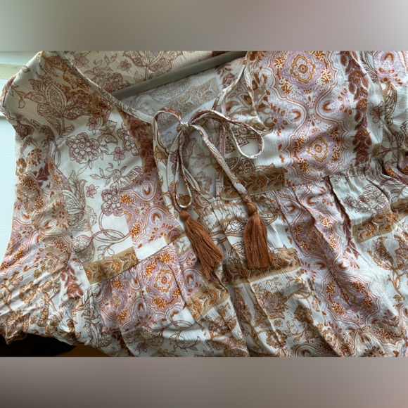 Red Dress Boutique Fields of Bloom Multi Print Maxi Dress - Picture 4 of 6